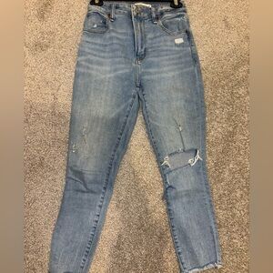 Abercrombie & Fitch Light Blue Skinny Jeans